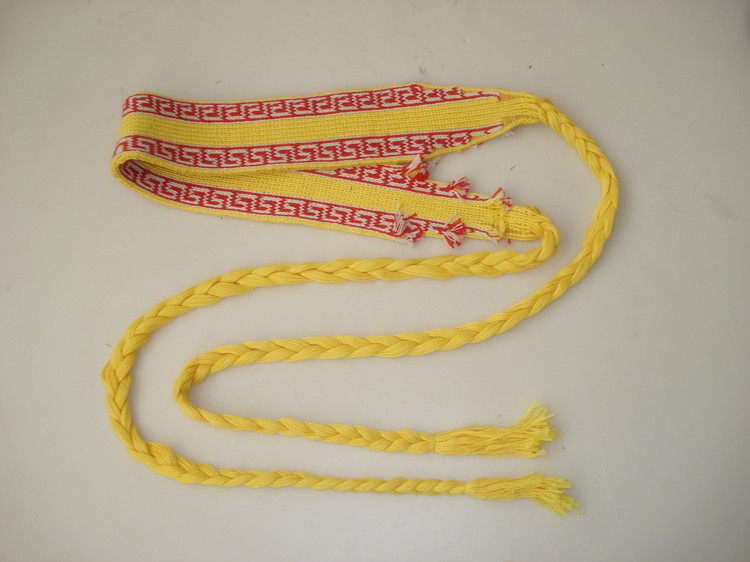 少林武术练功腰带 硬气功表演腰带 纯棉功夫腰带加宽加粗气功带