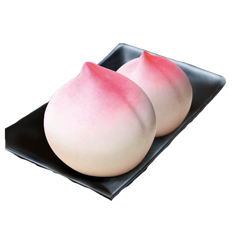 安井寿桃馒头包子点心生日寿宴寿包豆沙早餐包点