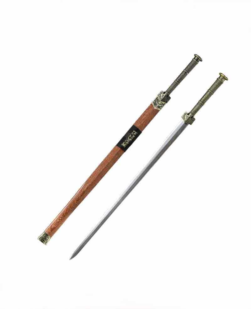 龙泉镇装饰宝剑长款八面汉剑花纹古风防身刀剑刀剑