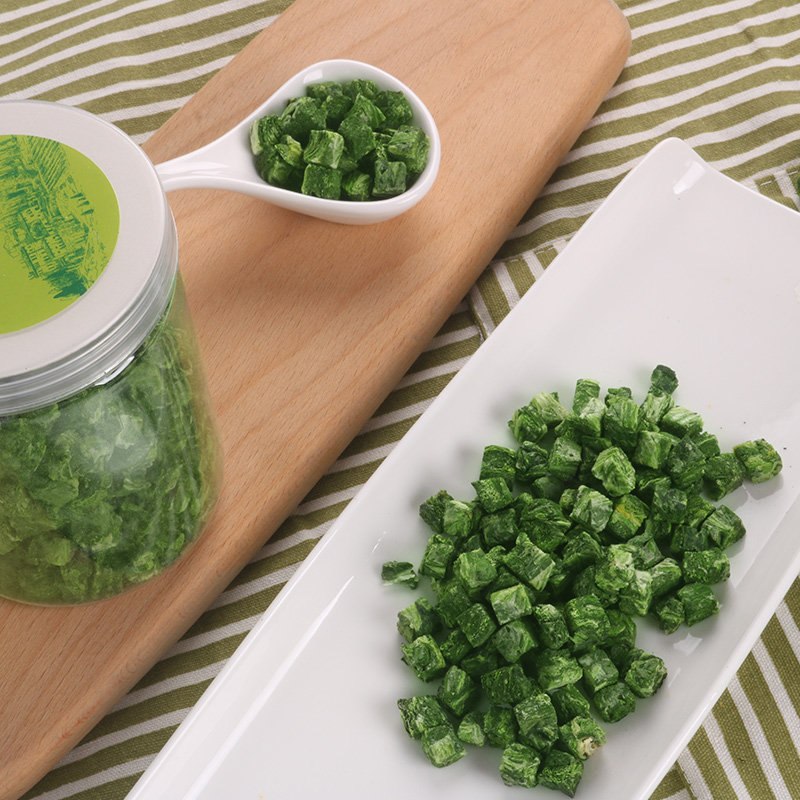 绿千谷脱水蔬菜菠菜干fd宇航冻干蔬菜包方便即食面煮粥用菠菜粒