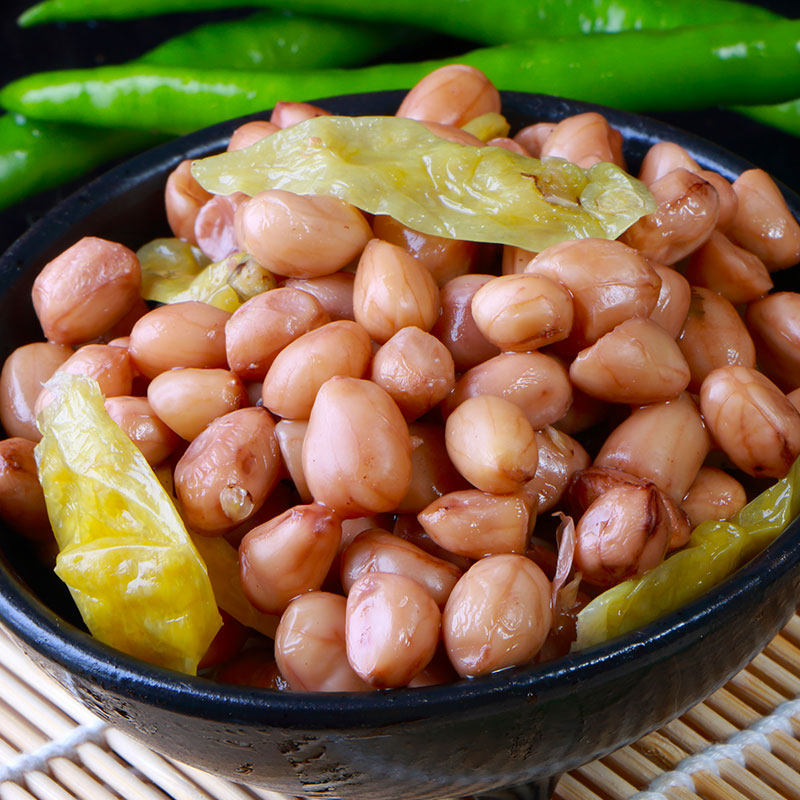 香之渝泡椒花生米小包装吃货休闲食品成人款散装下酒菜零食小吃