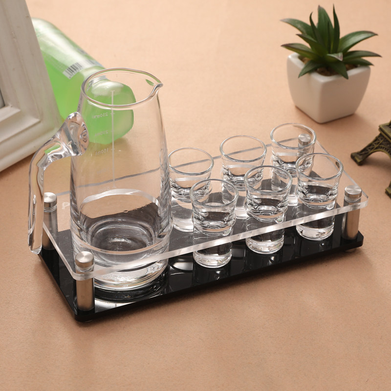 白酒子弹小杯杯架家用创意家创意摆件烈酒酒架酒架