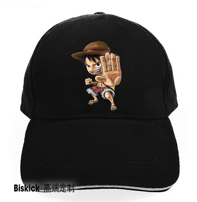 海贼王路飞动漫动画男女太阳帽成人儿童棒球运动鸭舌帽子