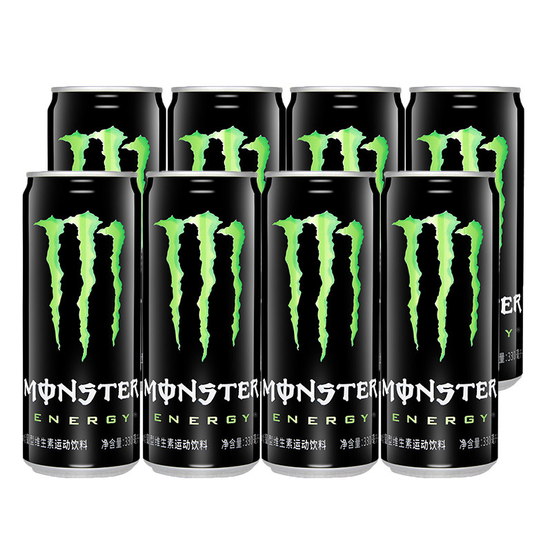 可口可乐魔爪鬼爪能量型维生素运动饮料330ml*24罐整箱 多省包邮