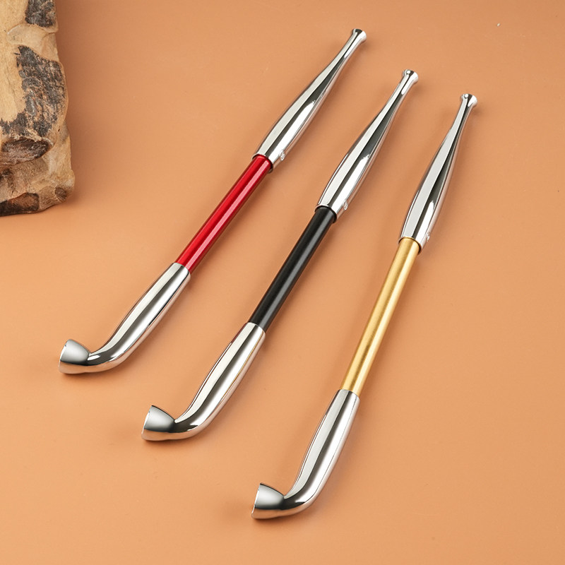 tsuge日本拓植烟杆丸福手工烟管个性复古烟丝烟斗