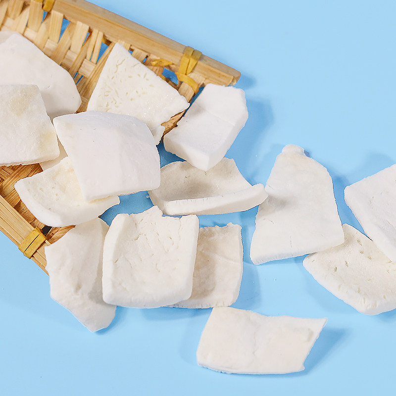 冻干椰子片脆片厚椰片脆烤椰块粒肉干椰角碎非无糖椰子片