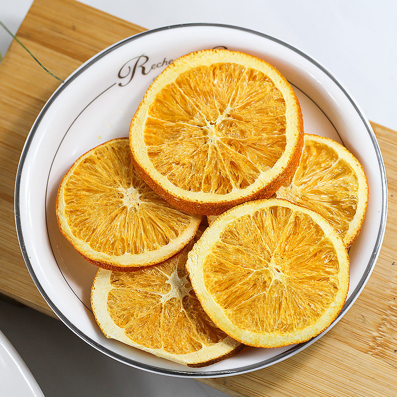 果茶冻干橙子片水香橙柠檬片橙干片橙片泡水冻干水果