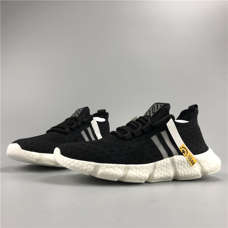 稀缺外贸尾单男夏季透气轻跑鞋真爆米花软底运动鞋潮百搭慢跑鞋