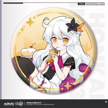 Tiny Herrscher Series Tinplate Badge Queen ຮູ້ກົດຫມາຍ miHoYo