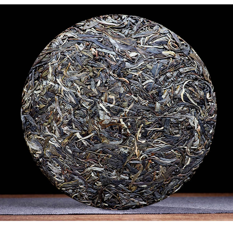 7片整提云南南易武曼松普洱茶生茶2014年曼松贡茶普洱