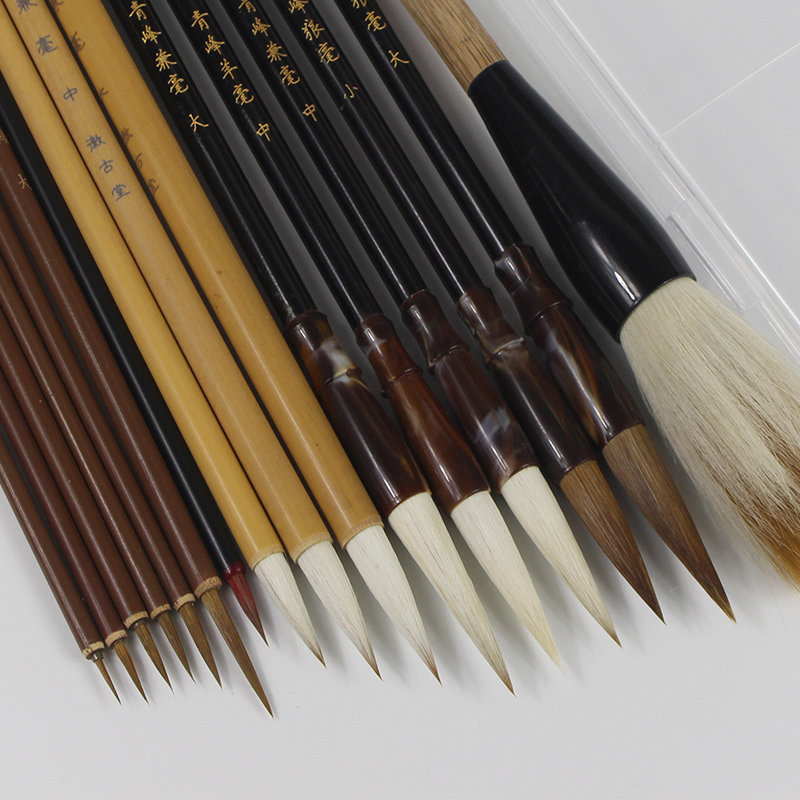 国画绘画工笔画毛笔专业全套山水墨画写意花鸟大白毛笔