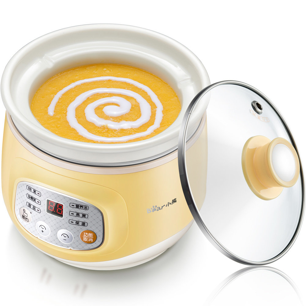 小熊电炖锅陶瓷迷你全自动婴儿bb煲汤宝宝辅食煮粥锅小型熬粥锅