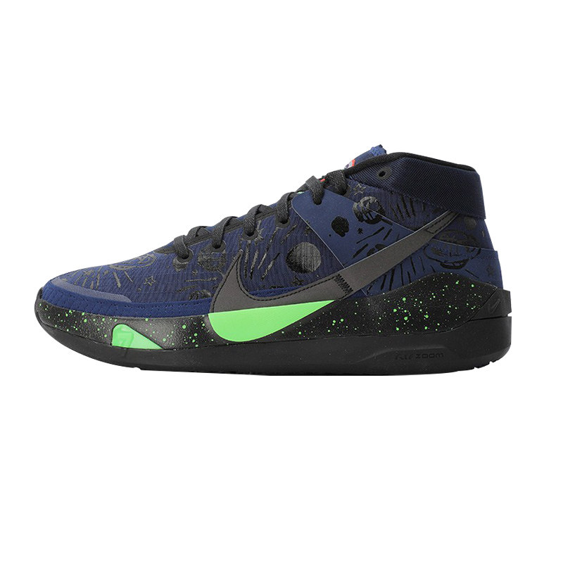 kd13杜兰特13代首发黑白主队蝴蝶黄绿男子男子气篮球鞋