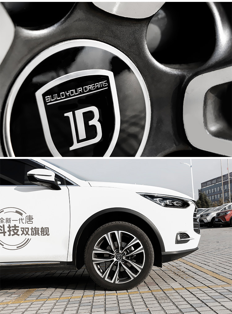 轮毂标贴比亚迪唐二代pro盖车maxdm外饰改装汽车车标