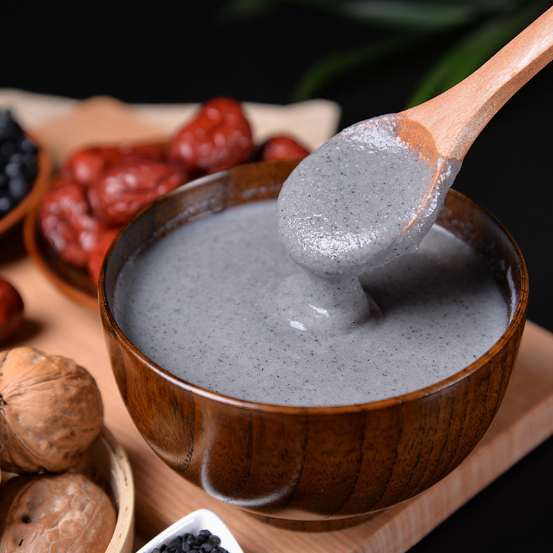 南方芝麻糊无600g3袋即食冲饮营养早餐五谷杂粮芝麻糊