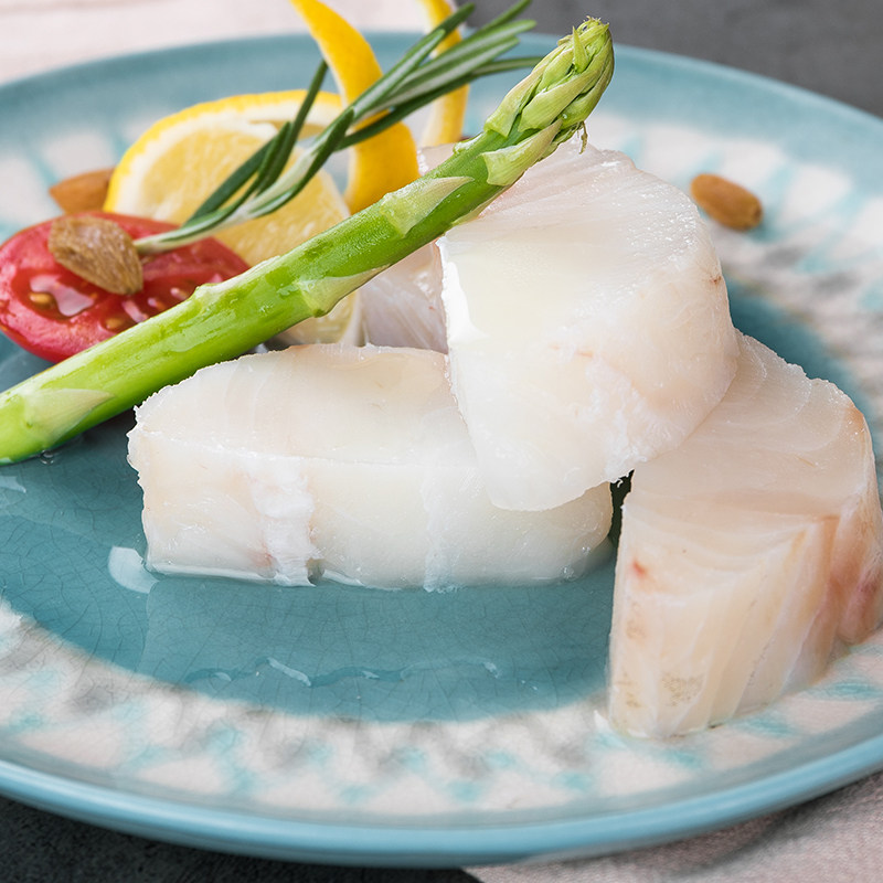 爱吃吃鱼挪威北极鳕鱼大西洋新鲜冷冻鱼宝宝婴幼儿鳕鱼