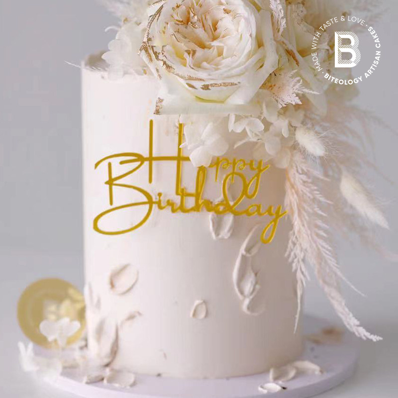 biteology深情c179唯美美公主加高网红生日蛋糕北京上海新鲜生日蛋糕