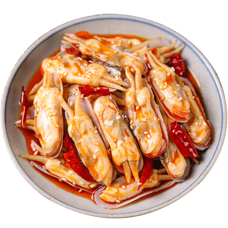 【第2件仅19包邮】麻辣蛏子肉香辣即食罐装小海鲜海产品特产零食