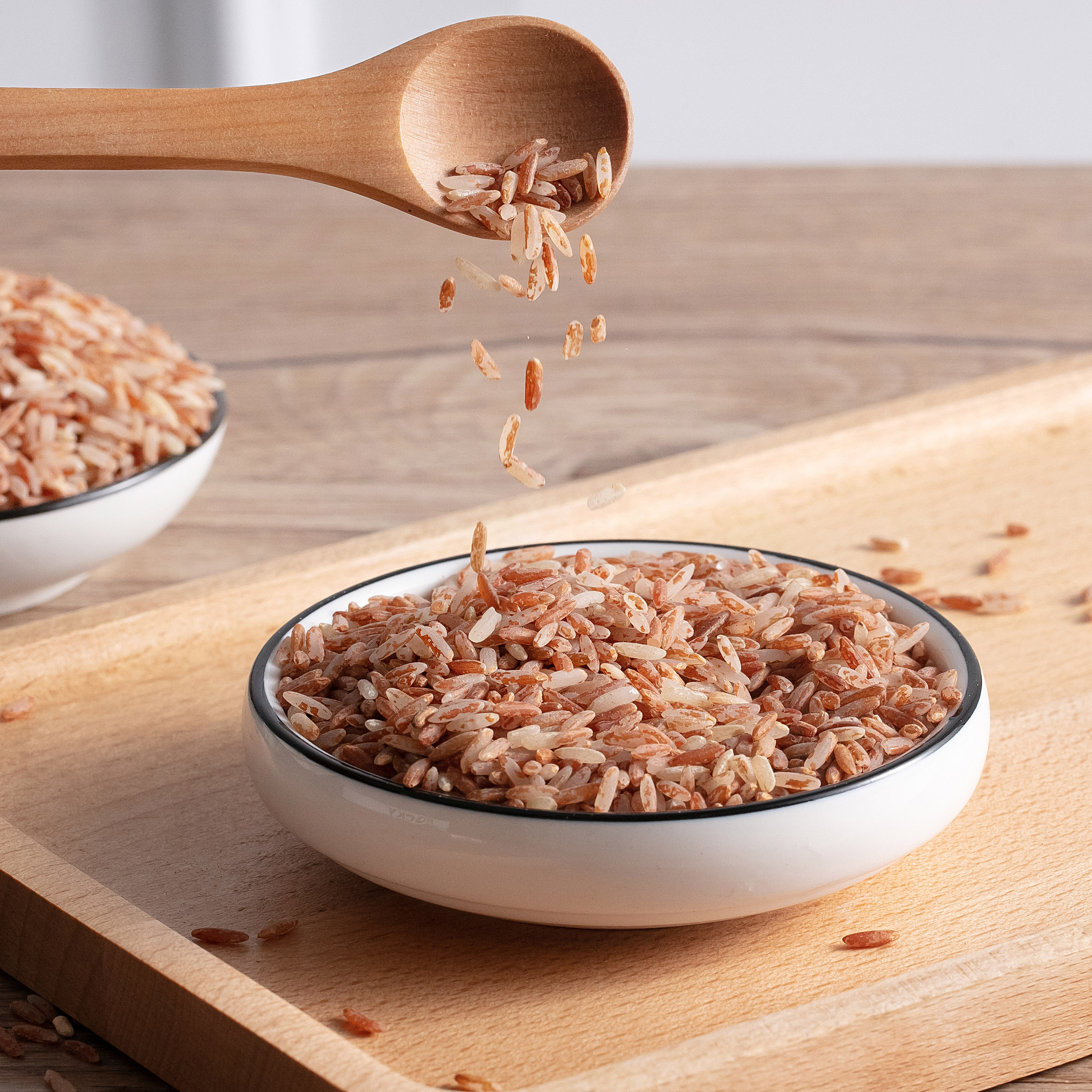 回音谷5斤红米精米糙米粗粮红软米红色大米饭杂粮糙米