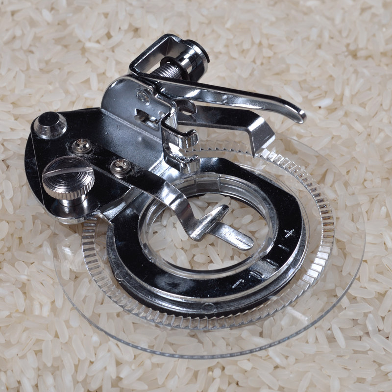 蝴蝶牌电动家用多功能缝纫机装饰拼布圆规压布脚圆形其他