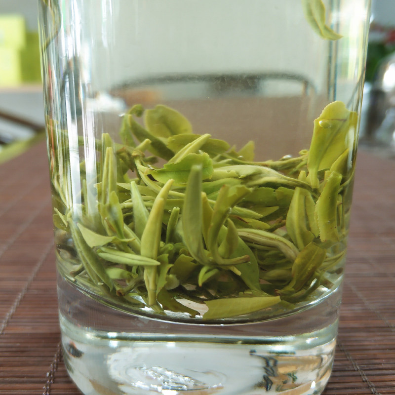 奉化曲毫精装茶叶宁波雪窦山2022前头采新绿茶其它绿茶