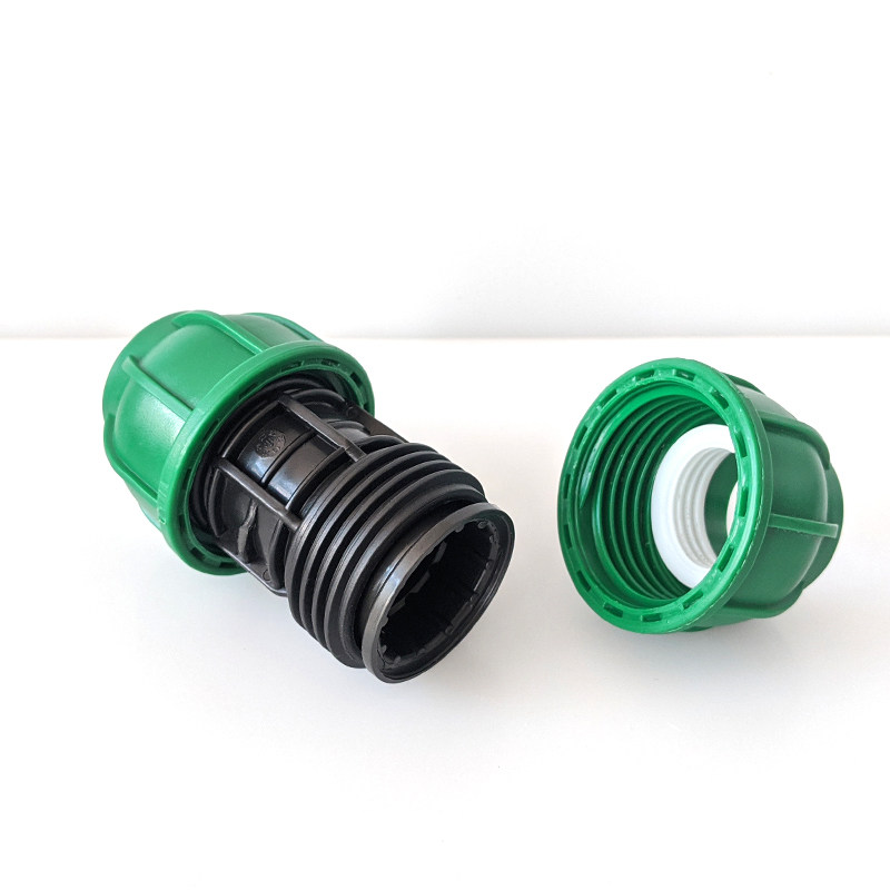 pe新料直接头快接直接速接热熔2025324050637590110水管4分pe管