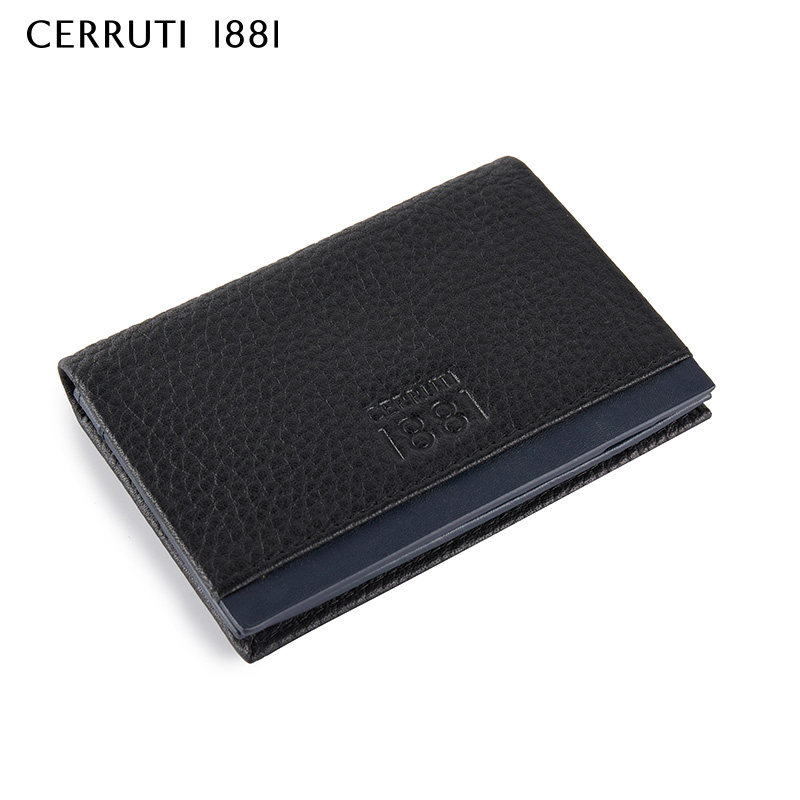 cerruti1881男士短款牛皮皮革皮革商商务休闲钱夹钱包