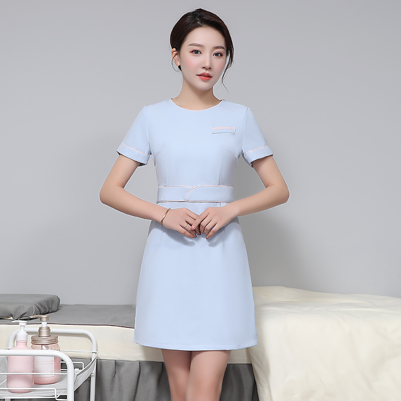 美容师服装韩式美容院工装时尚时尚美时尚美容美容店工作服酒店工作