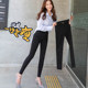 Magic black leggings women's outer wear spring and autumn 2020 new thin high-waisted tight-fitting slimming pants Magic black leggings women's outer wear spring and autumn 2020 new thin high-waisted tight-fitting slimming pants