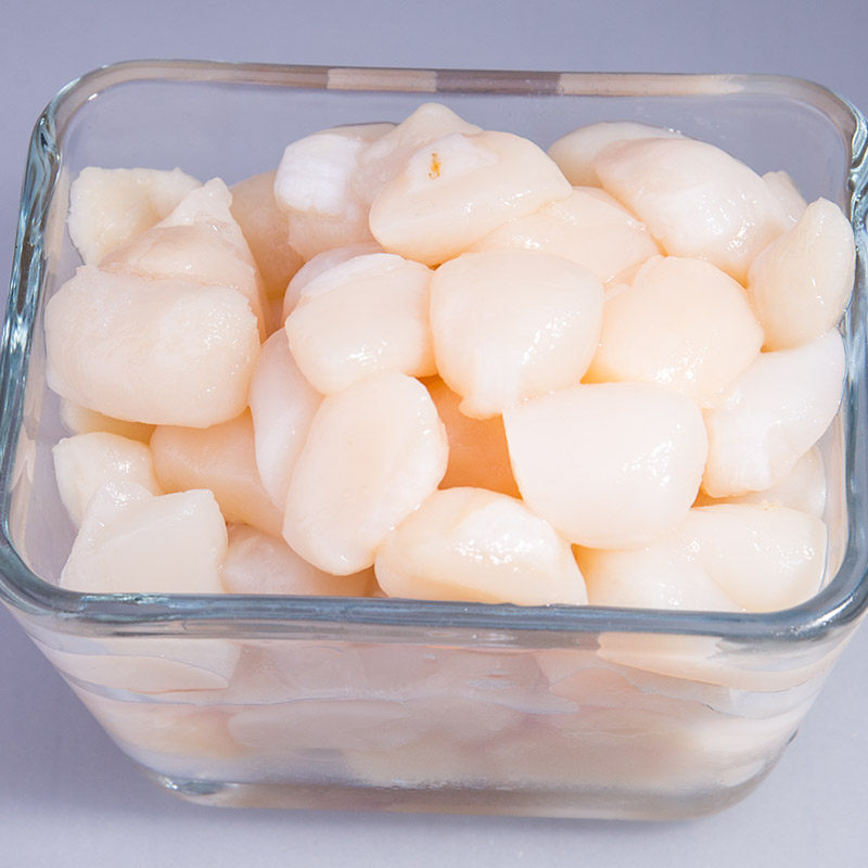 海洋大连新鲜即食冷冻元贝干贝丁小扇贝柱