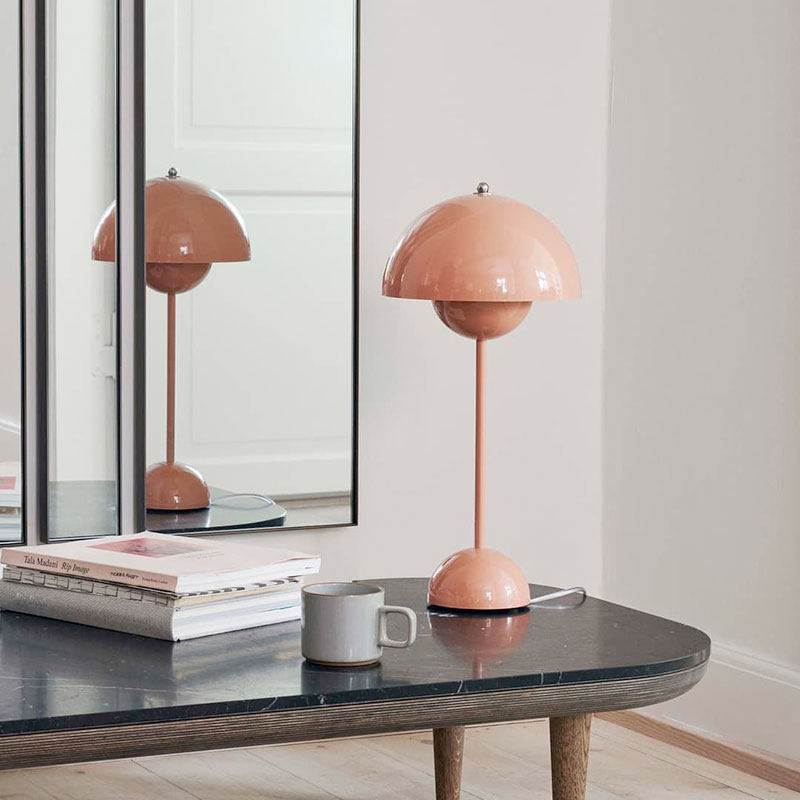 丹麦风格卧室床头装饰台灯北欧极简约客厅电视柜书房工作护眼台灯