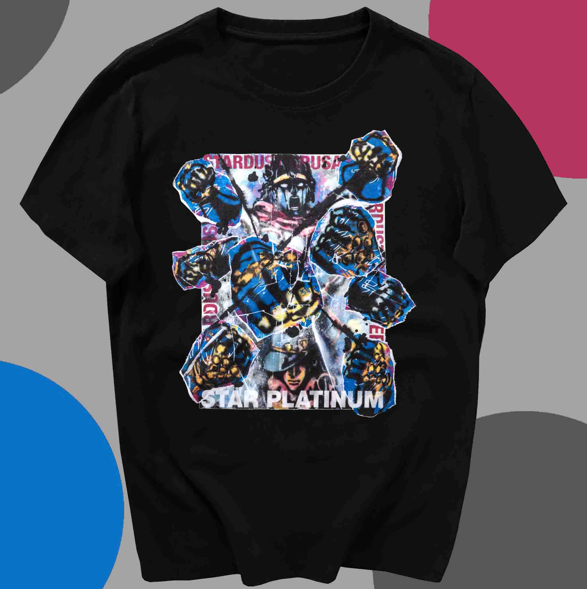 jojo奇妙冒险石之海空条徐伦承太郎布姐联名t恤