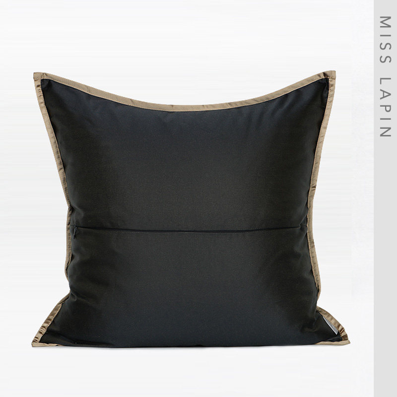 misslapin几何图形不规则黑色靠垫抱枕简约包抱枕装饰沙发靠垫
