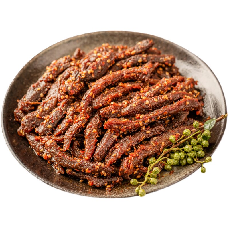 牛肉娘娘私房藤椒四川特产麻辣甜香香辣即食牛肉类