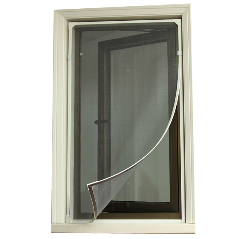 窗户自粘防蚊纱窗网自简易磁性隐形家用打孔纱窗