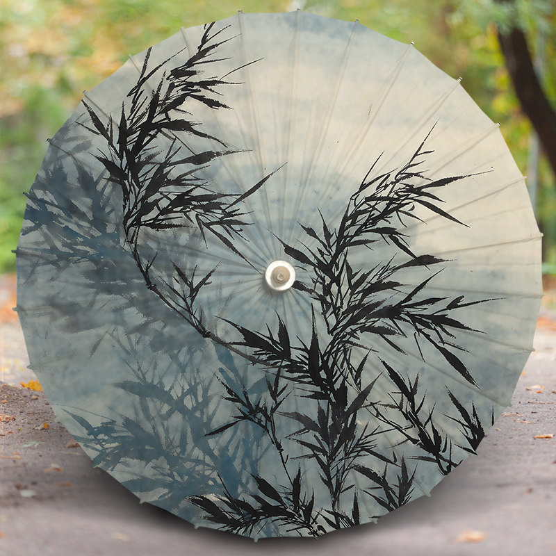 汉服用油实用防雨古代男女吊顶竹子装饰摄影工艺伞