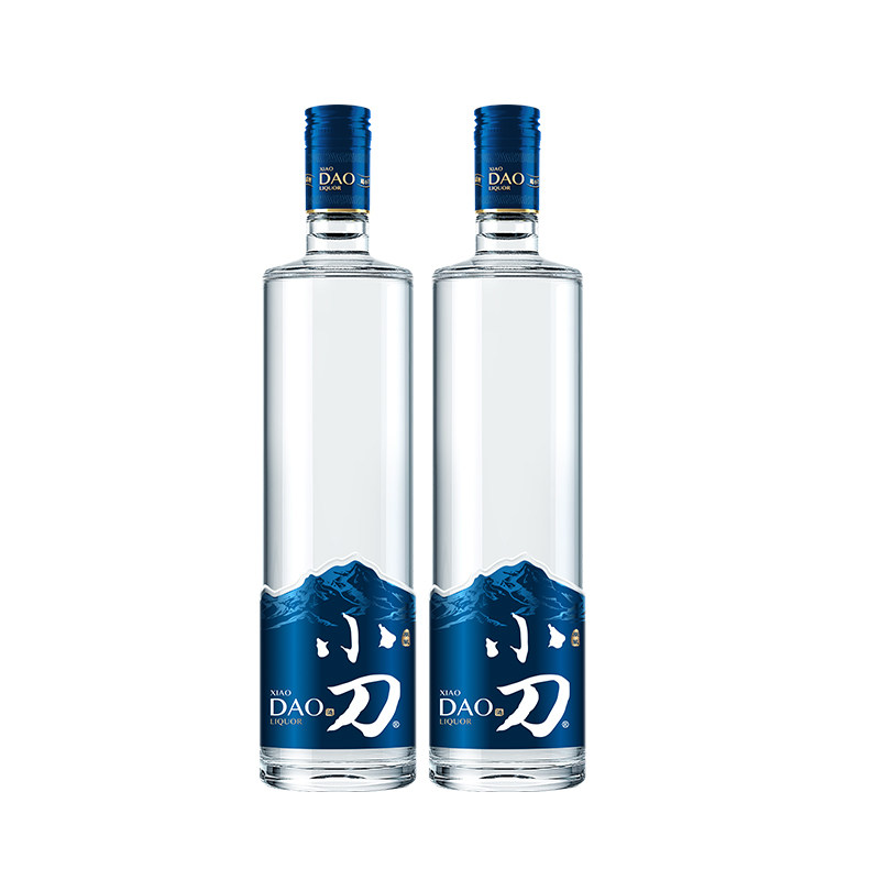 正品三井小刀38度浓香白酒500ml两瓶瓶装光瓶白酒