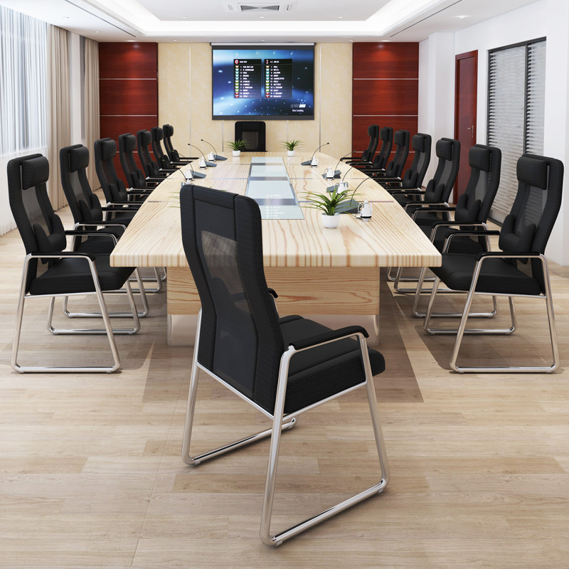 弓形办公会议室椅特价简约电脑职员凳子宿舍家用座椅麻将椅子靠背