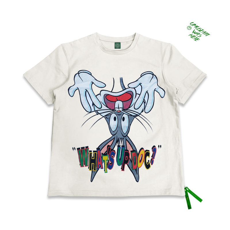 2021夏季新款潮t恤嘻哈风格ins可爱潮牌Vintage短袖宽松打底衫