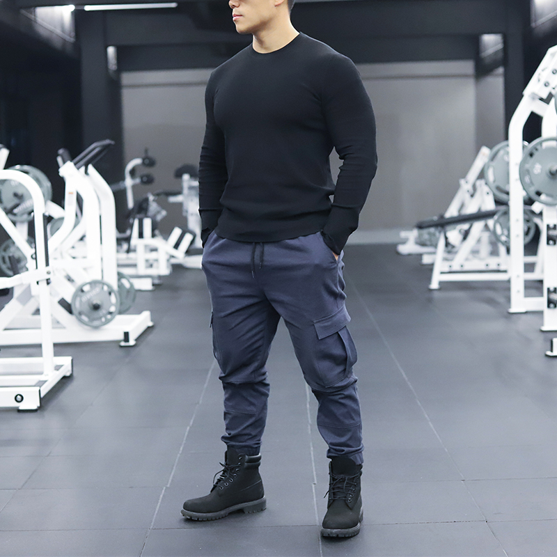 AlphaGym秋冬城市武士系列健身工装裤舒适弹力全蹲长裤运动休闲裤