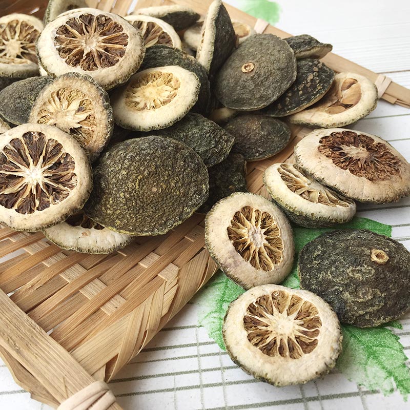 野生枳实枳壳积壳中药材贝壳香料青果去腥果四川特产枳壳散装 50g