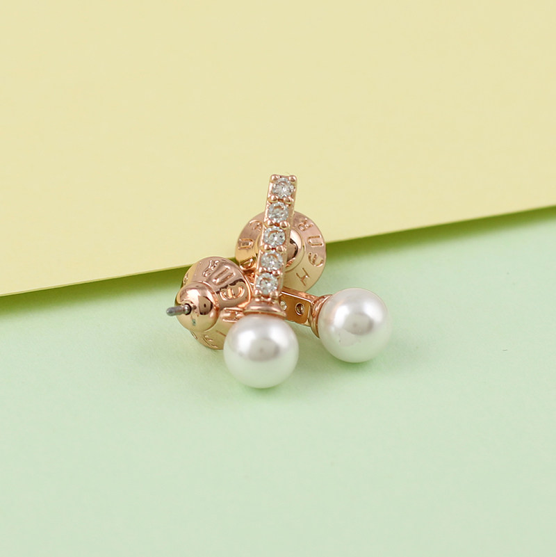 耳钉henribendel镶嵌闪亮锆石时尚百搭气质耳饰耳环