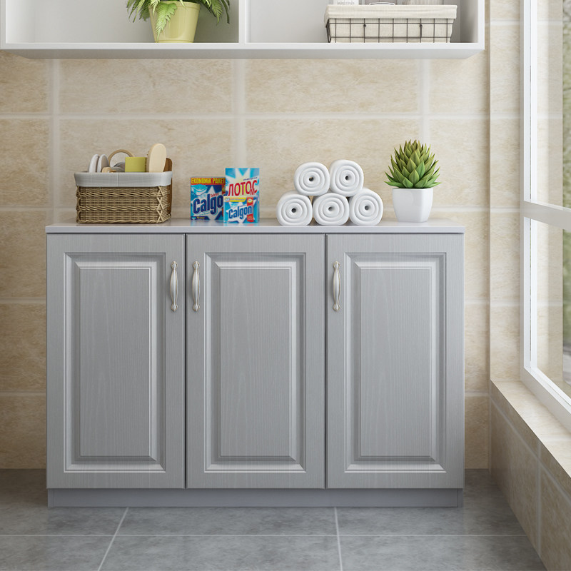 飘窗阳台定制实木多层窗边柜门厅鞋柜防晒矮柜地飘窗柜