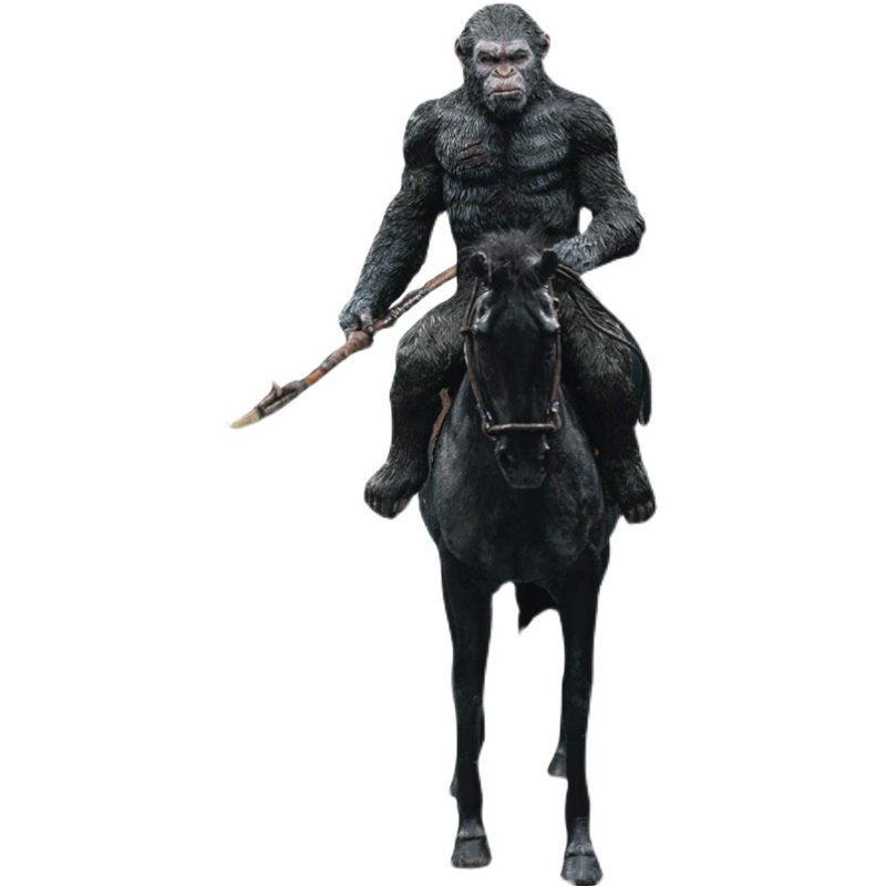 代购正版starace玩具好莱坞影视人猿猩球崛起凯撒手办
