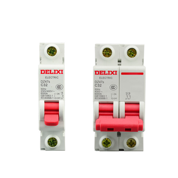 开关63a德力西1p空气3p空开2p家用断路器空气开关