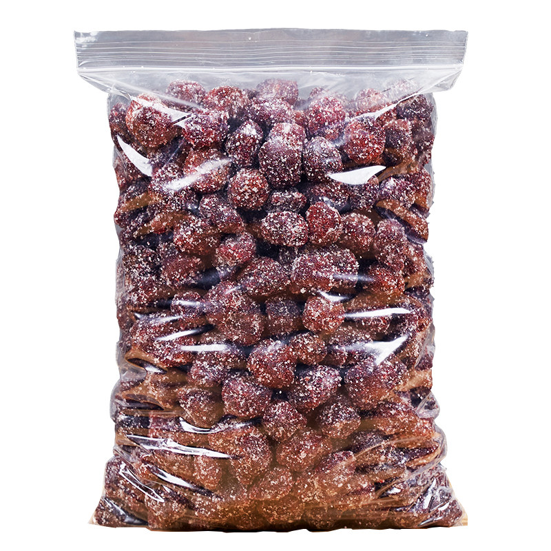 冰糖杨梅1斤袋装梅子蜂蜜杨梅干蜜饯果干蜜饯果脯休闲零食小吃