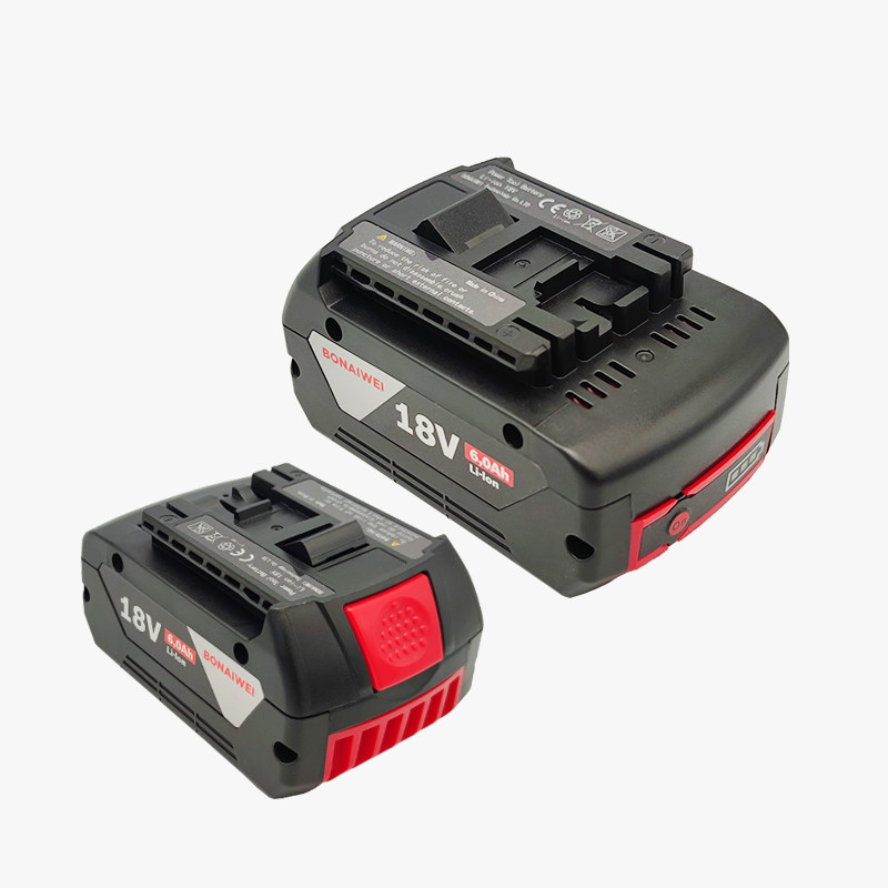 适用bosch博世手电电钻电池18v144v电动工具冲击gds18vec300abr电池