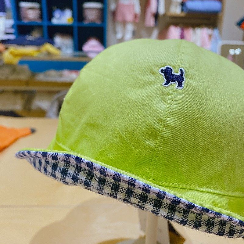 打折bluedog蓝狗韩国童装代购春宝宝宝洋气两面帽子