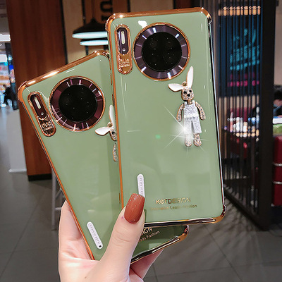 华为mate30手机套硅胶软壳防摔mete30手机壳可爱少女款mate30pro保护