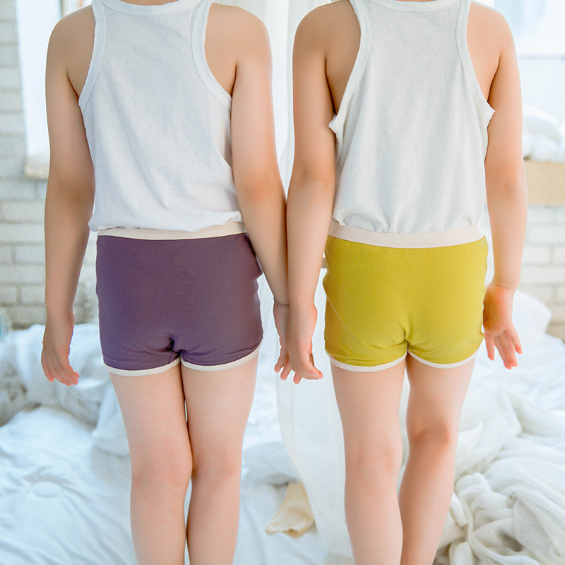 儿童内裤男童男孩纯棉韩版平角女童女孩宝宝内裤